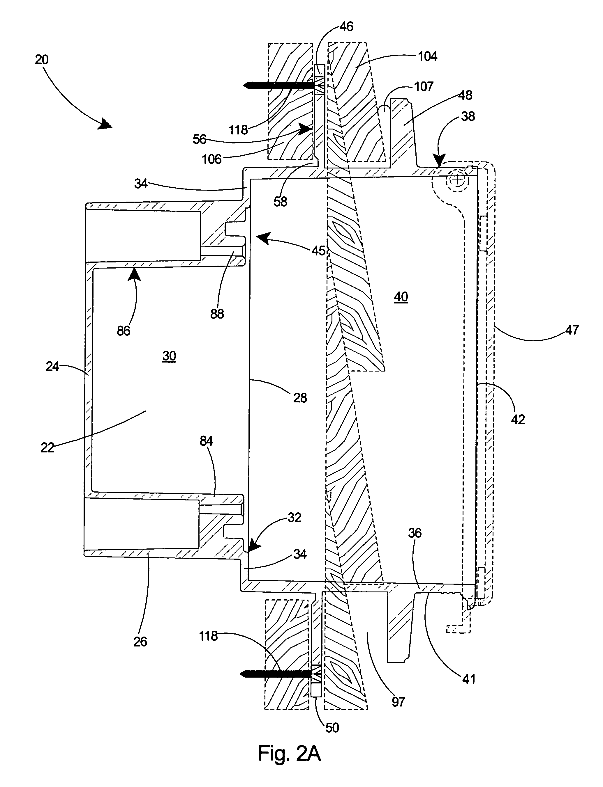 Rainproof recessed outlet box