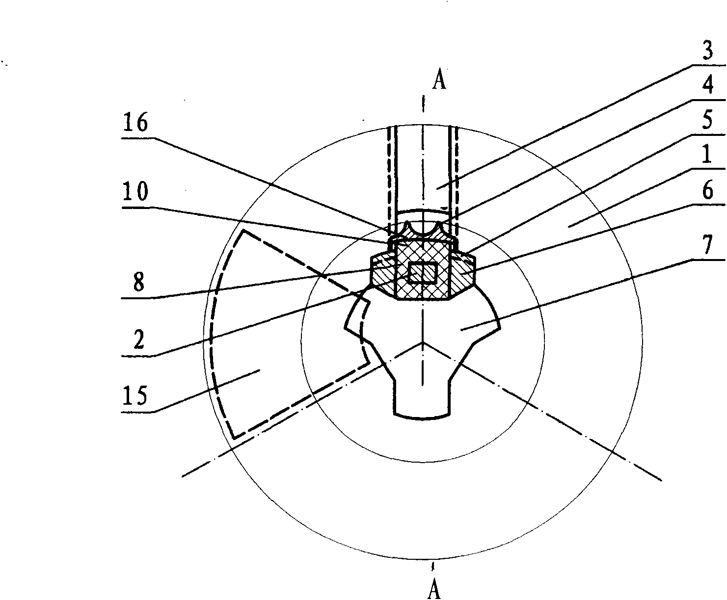 Chained oscillating tooth stepless speed change device