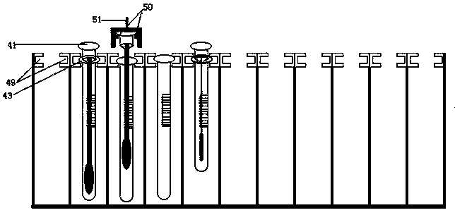 Full-automatic mycoplasma culture sample-adding detector and culture sample-adding detection method thereof