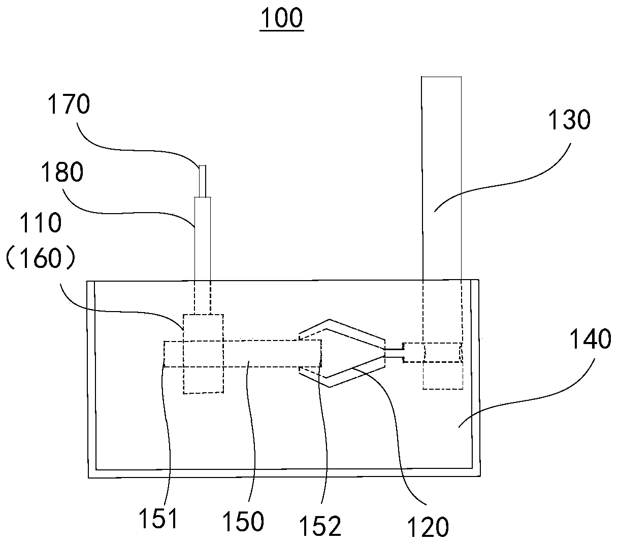 Ultrasonic detection device and ultrasonic transducer