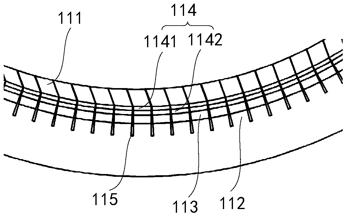 Ultrasonic detection device and ultrasonic transducer