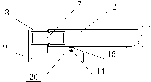 Automatic brick moving device