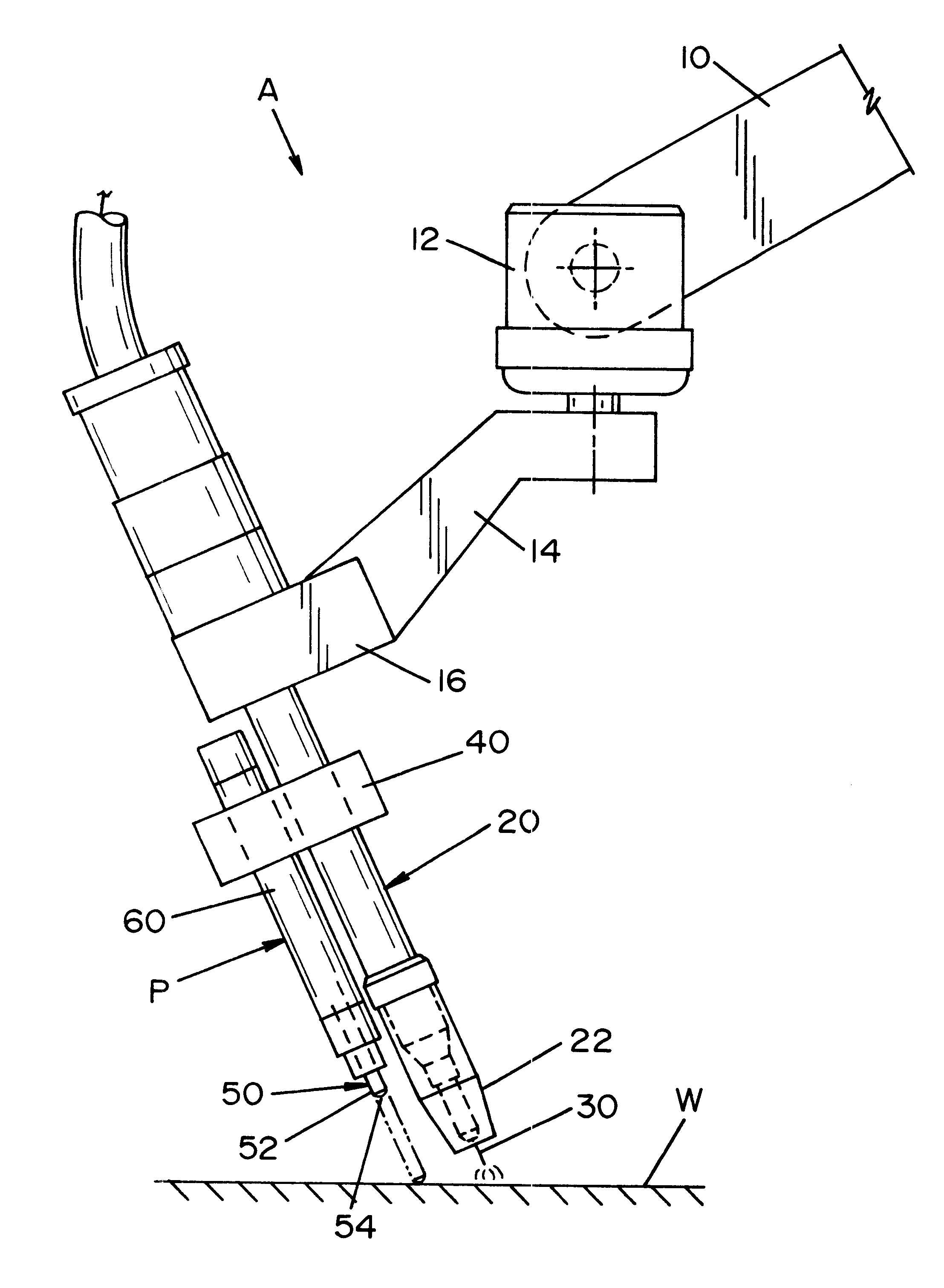 Probe for touch sensing