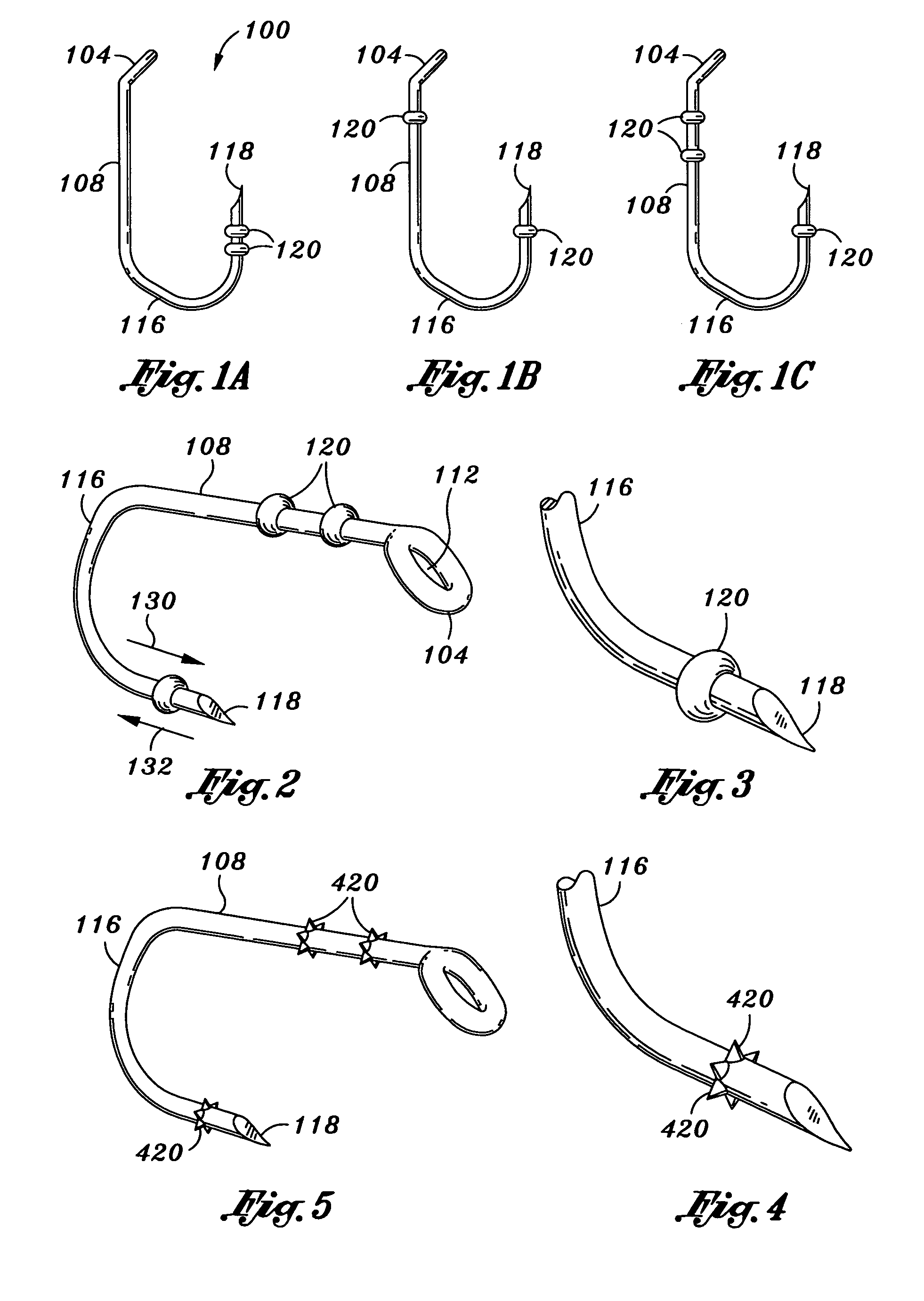 Modified fishhook for catch and release applications