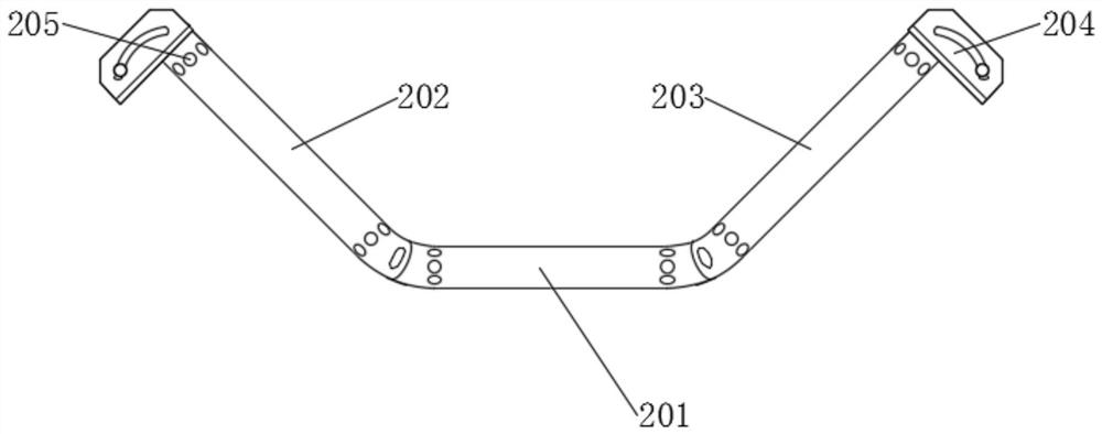 Belt scratching prevention carrier roller set applied to belt conveyor