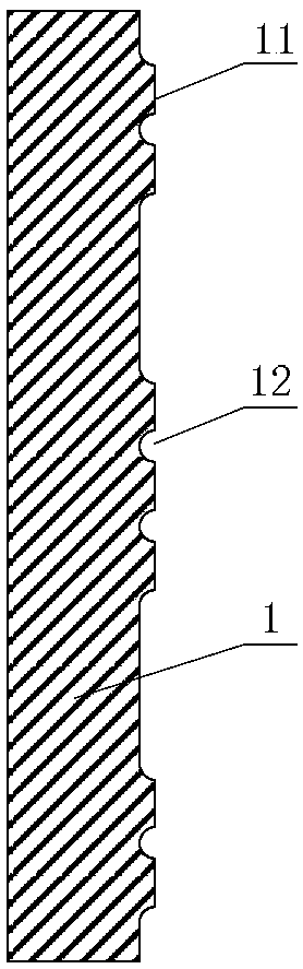 Solid-heat-storage brick body structure and solid-heat-storage electric boiler