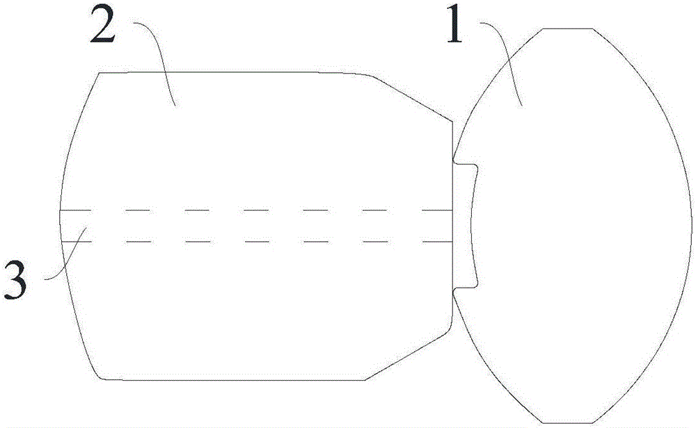 Collimating lens design structure applicable to optical interface assembly of optical module