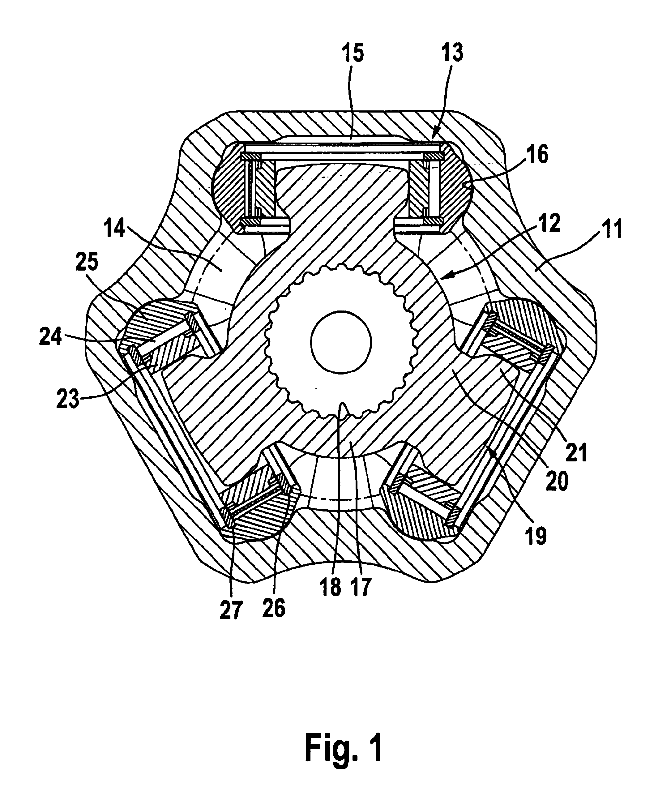 Tripode joint for increased articulation angles