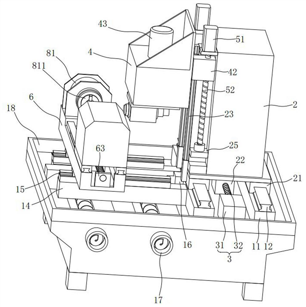 High-speed precise horizontal five-axis linkage aero-engine blade numerical control milling center