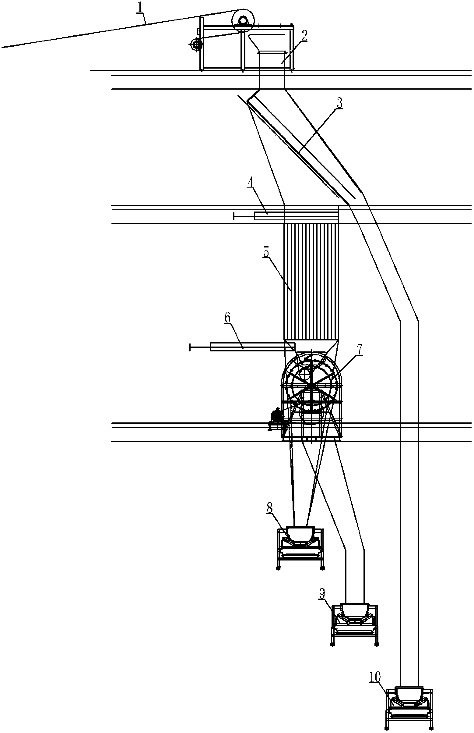 Multistage phosphorite screening unit