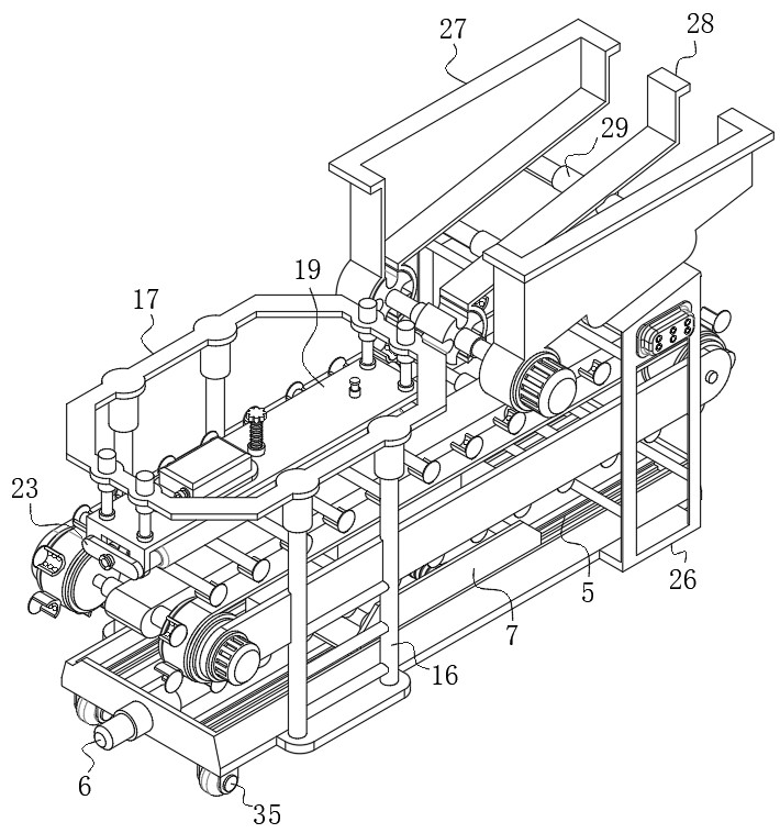 Machine tool equipment for round pipe machining