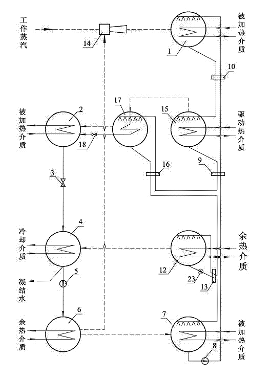 Fourth type heat pump cycle