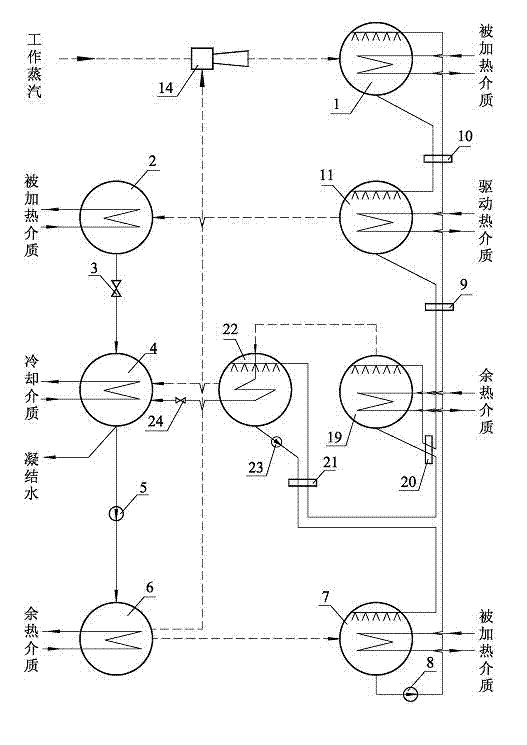 Fourth type heat pump cycle