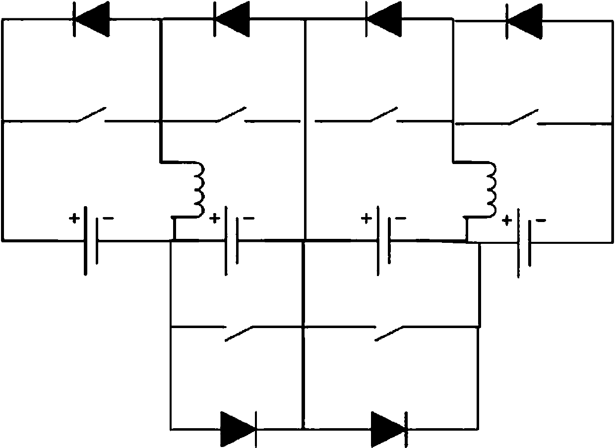 Dynamic reconstruction method and balance control system of power system storage battery