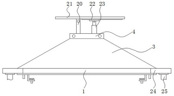 Green, environment-friendly and energy-saving fabricated building roof structure