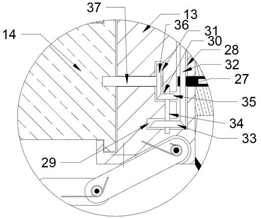 Plastic pipe inner ring leakage repairing device