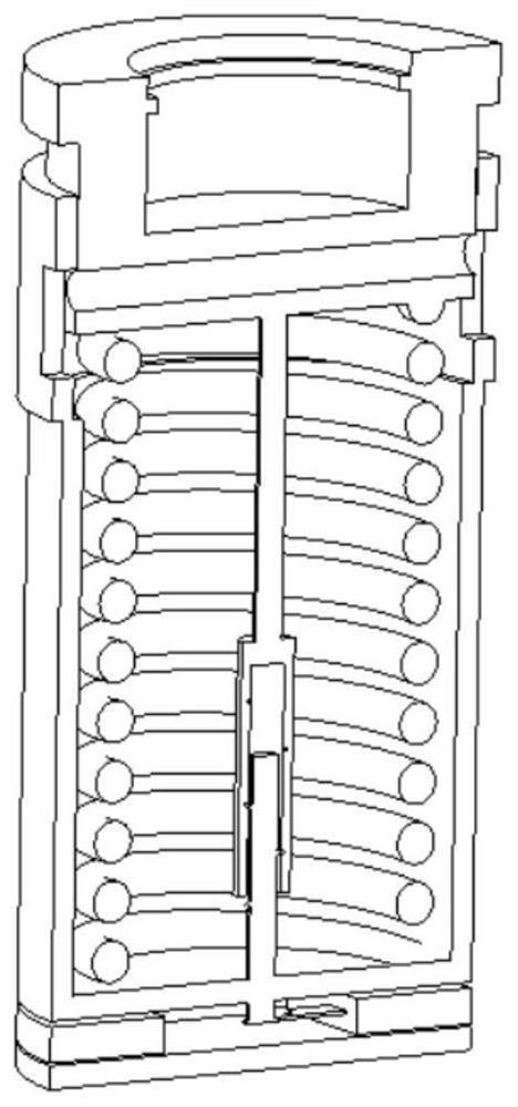 Telescopic irradiation sample hole plug