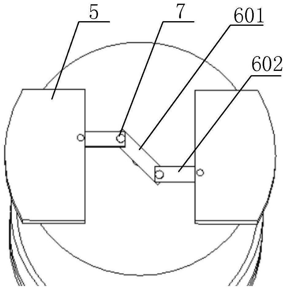 Telescopic irradiation sample hole plug