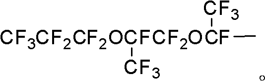 Fluorine-containing polyether acrylate polymer and preparation method thereof