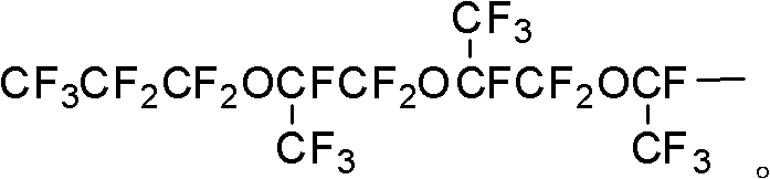 Fluorine-containing polyether acrylate polymer and preparation method thereof