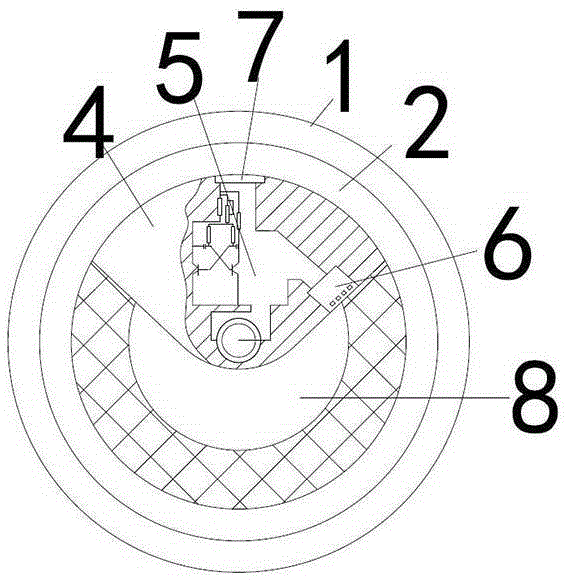 Width-indication steering handle of bicycle