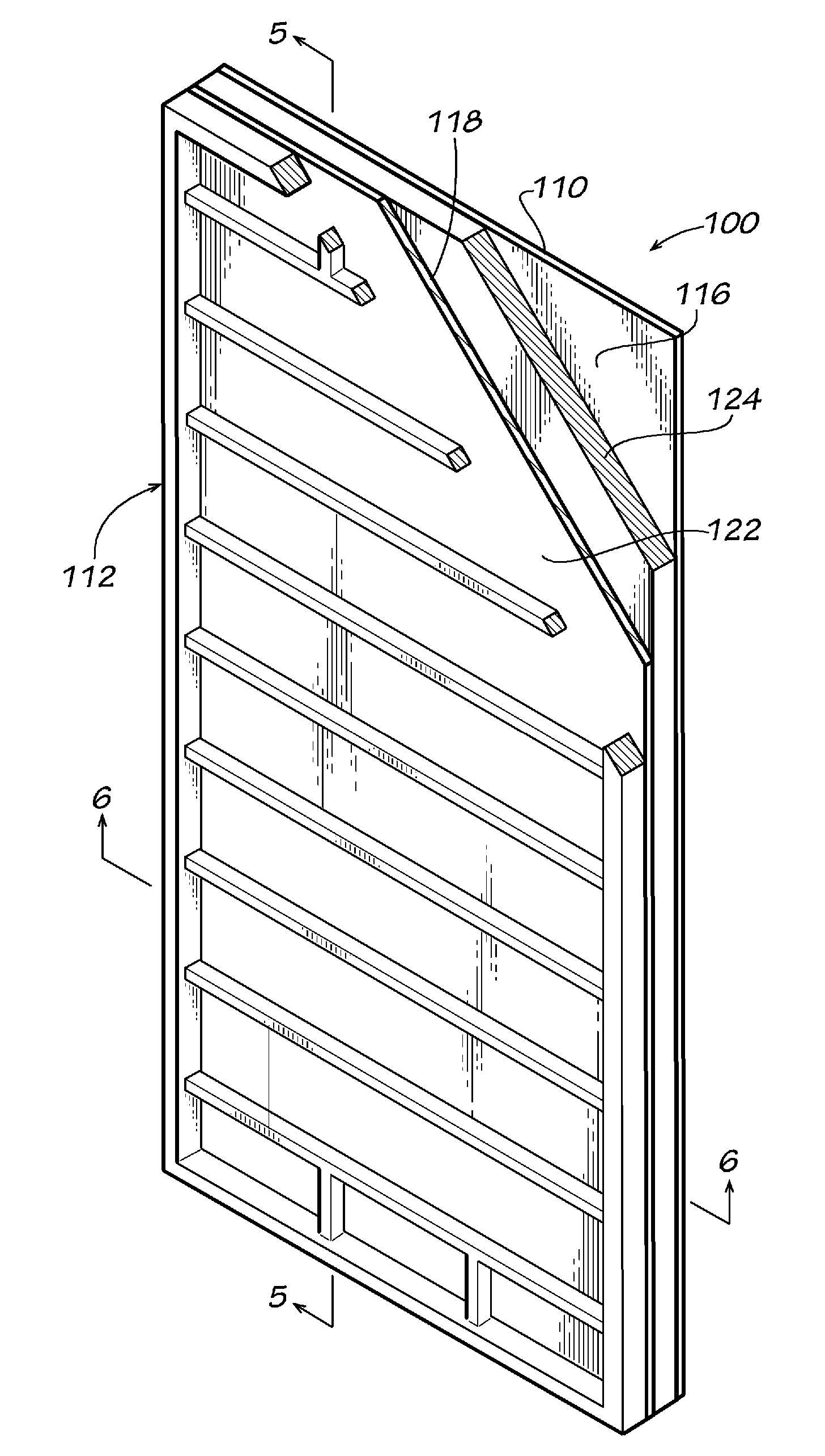 Removable composite insulated concrete form, insulated precast concrete table and method of accelerating concrete curing using same