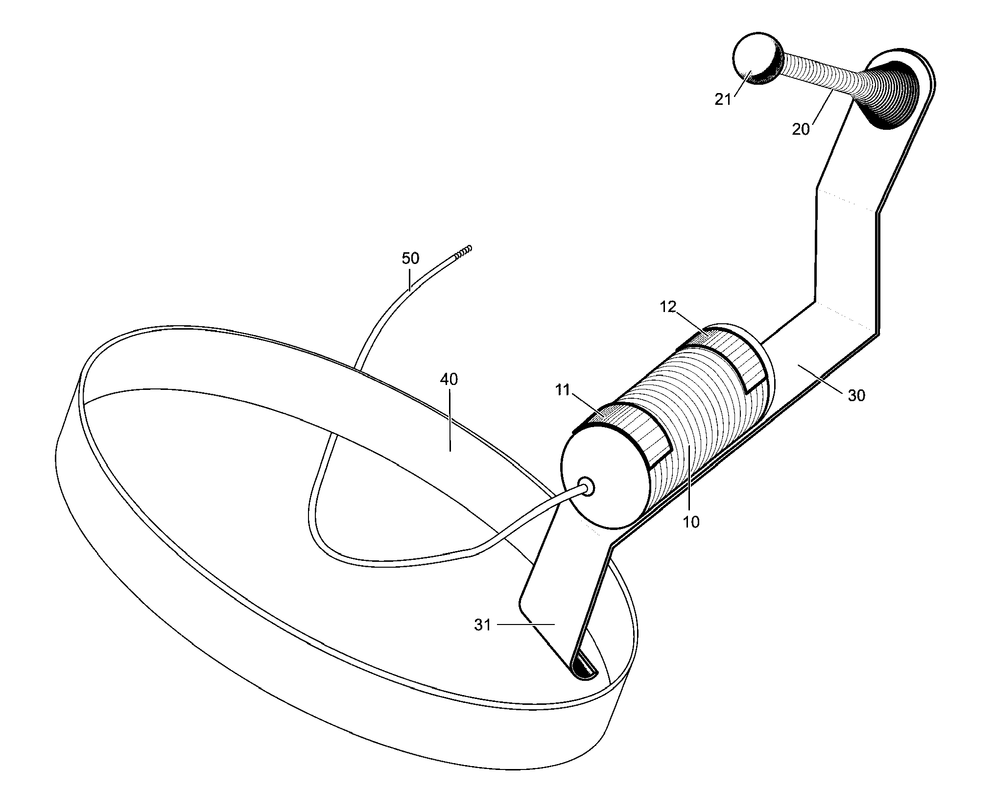 Device, system and method for improving erectile functions in males