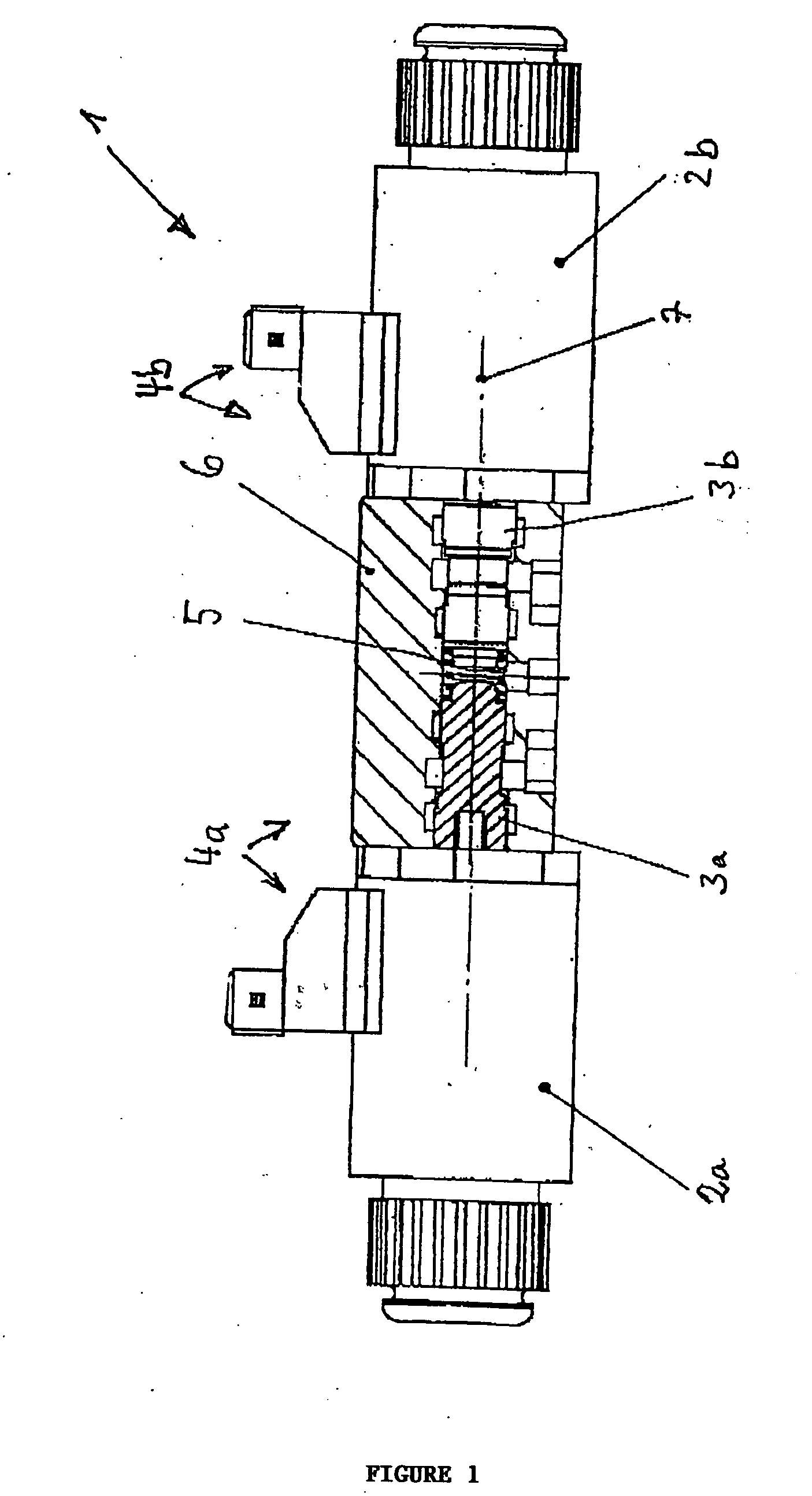 Hydrostatic displacer unit with a pivoting mechanism and a servo unit having pressure-reducing valves