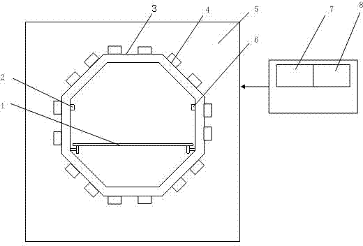 Method and device for curing fiber-reinforced resin-based composite material component by utilizing microwaves