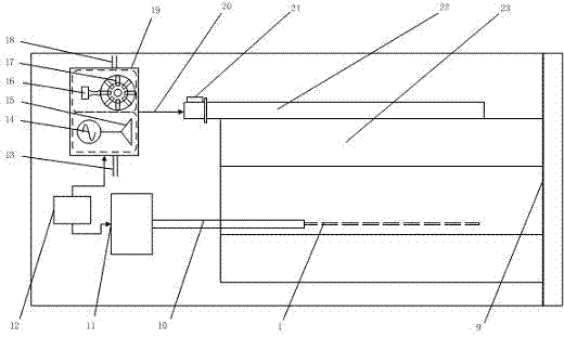 Method and device for curing fiber-reinforced resin-based composite material component by utilizing microwaves