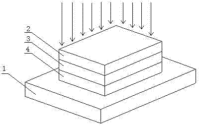 Photovoltaic organic ultraviolet semiconductor detector