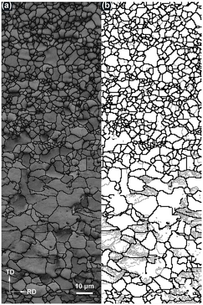 Method for preparing gradient equiaxed crystals in zirconium alloys by laser surface treatment-rolling annealing composite process