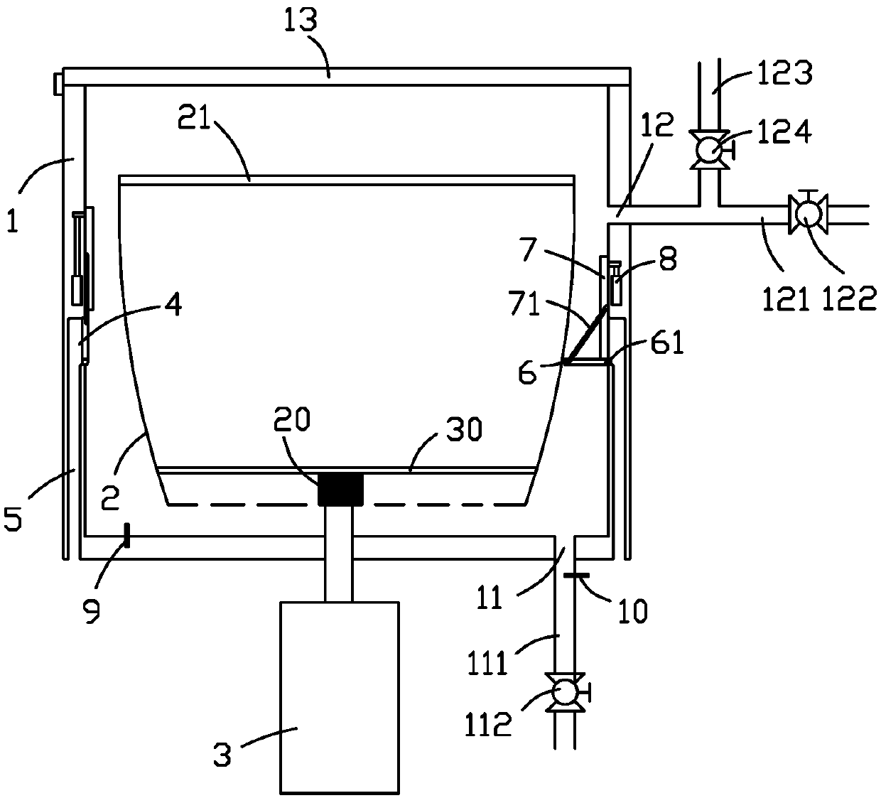 A dual-channel waste aluminum alloy purification device