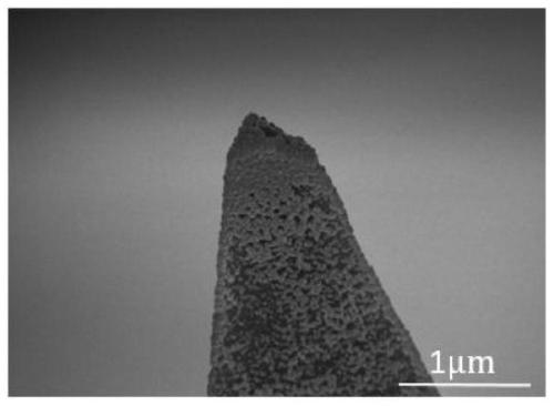 A method for generating metal coatings on controlled regions of atomic force microscope probe surfaces