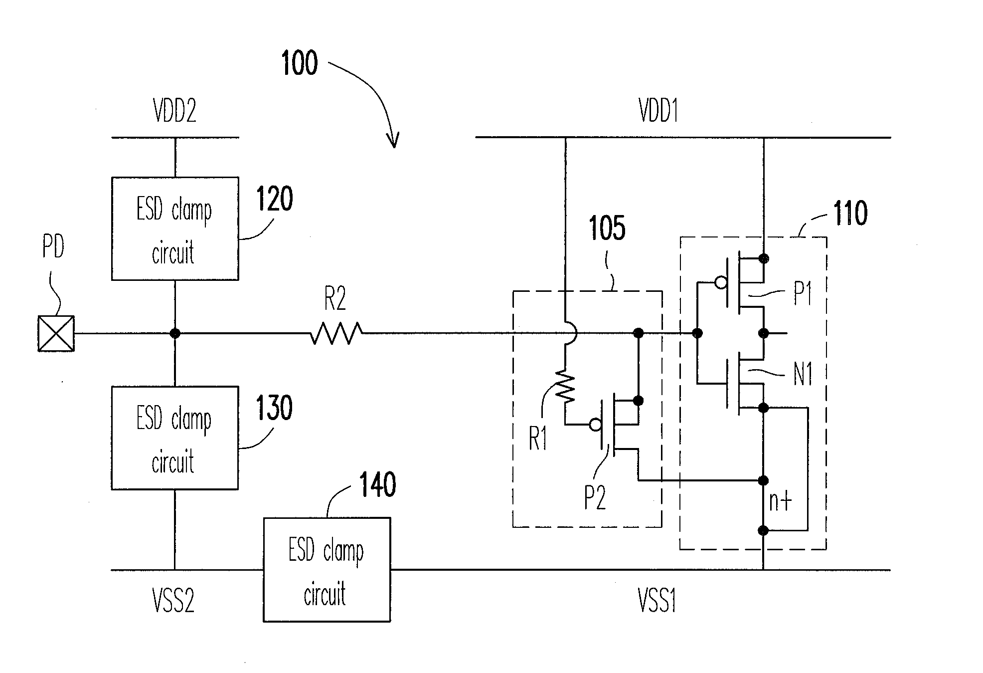 Electrostatic discharge protection circuit