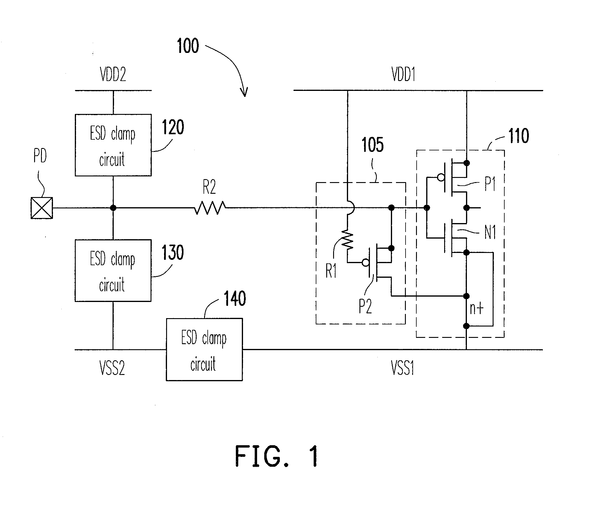 Electrostatic discharge protection circuit