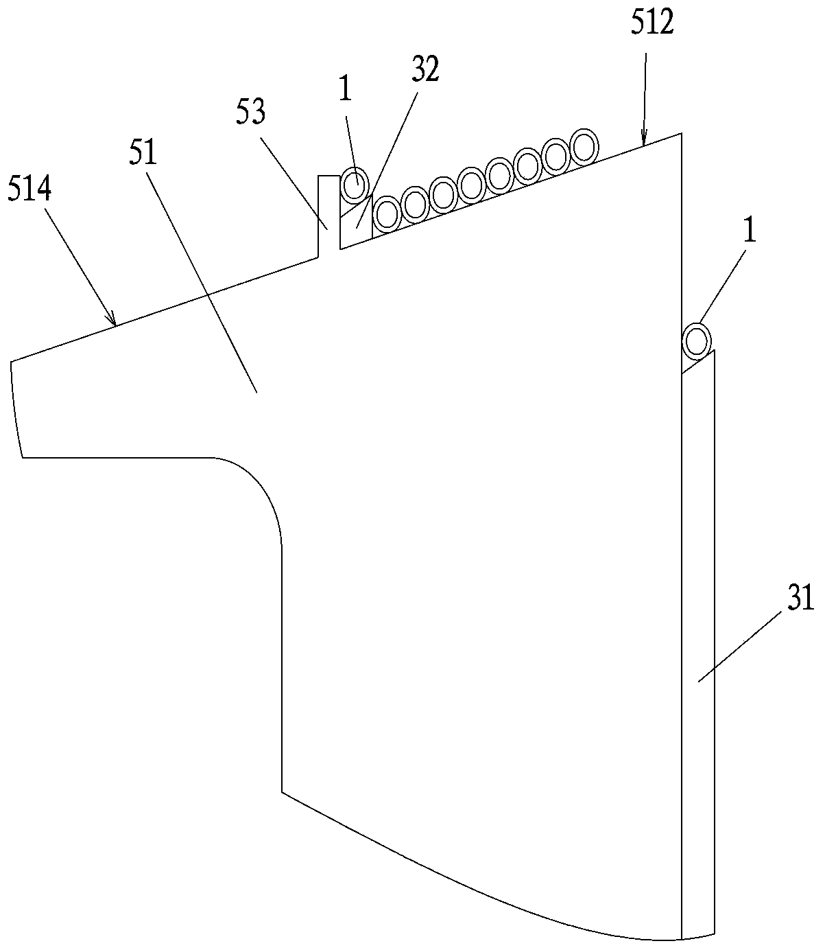 Automatic screw rod feeding device