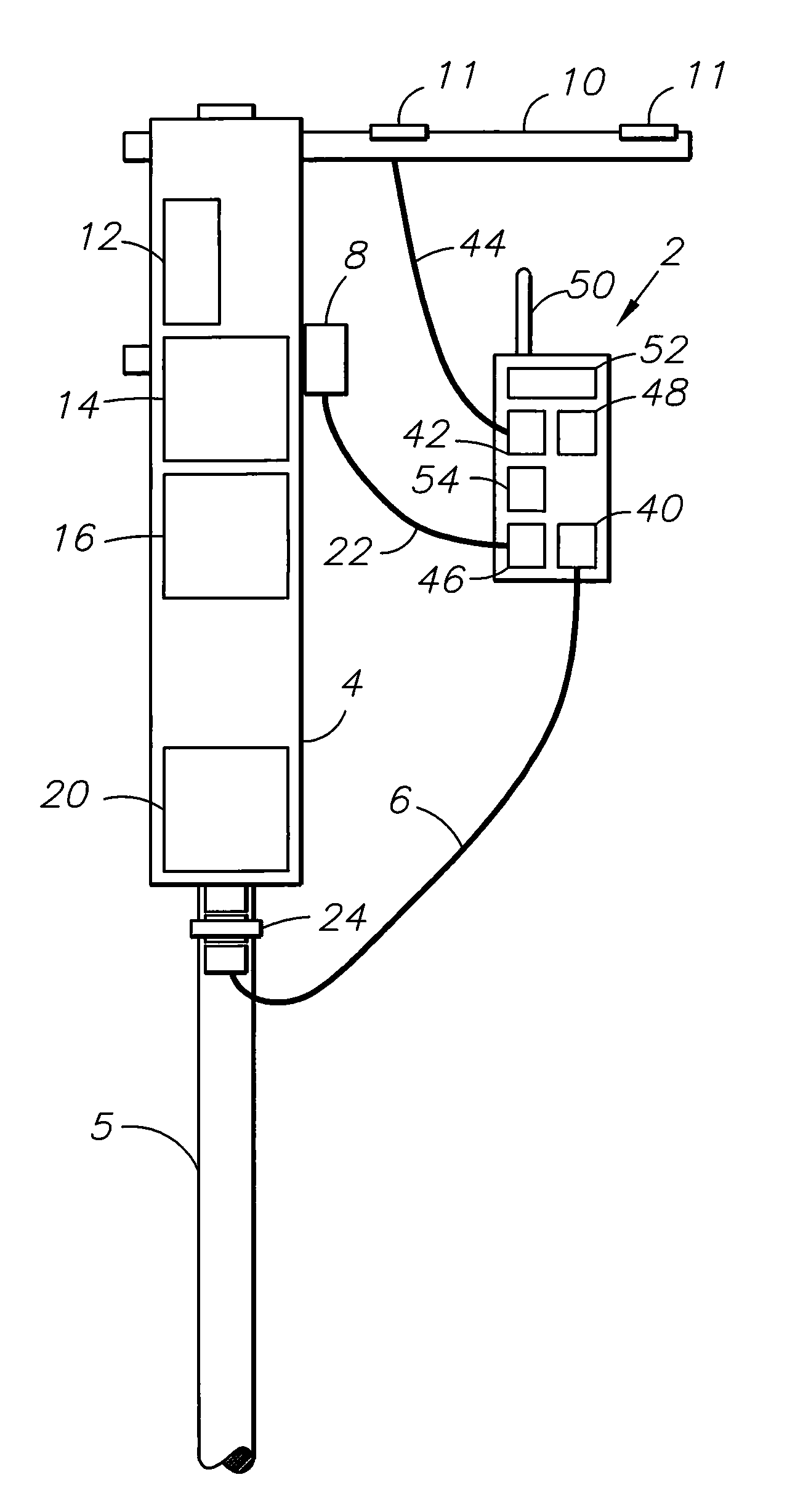 Handheld Antenna Attitude Measuring System