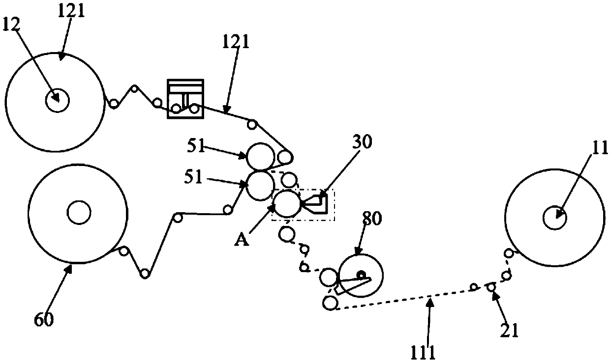 Manufacturing method and manufacturing system for solar cell back plate