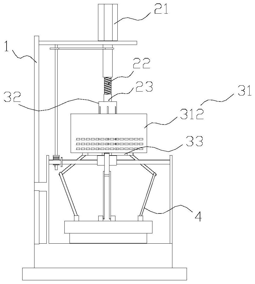 Rotary jitter-type sand and gravel screening device