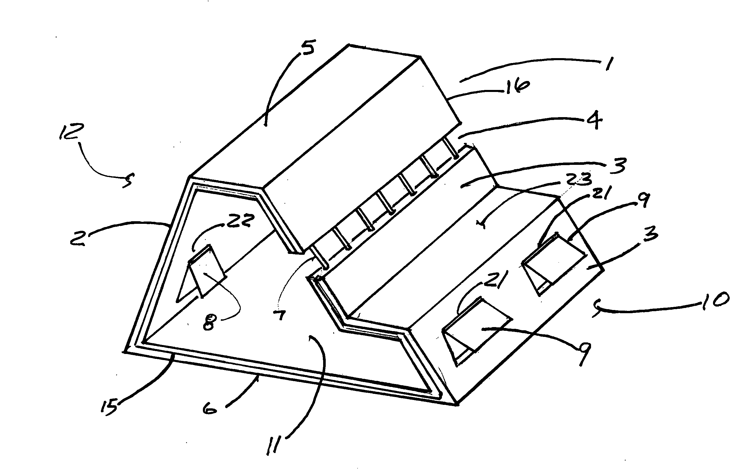 Prefabricated levee apparatus and system