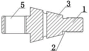 Lamp column capable of achieving gap light emission