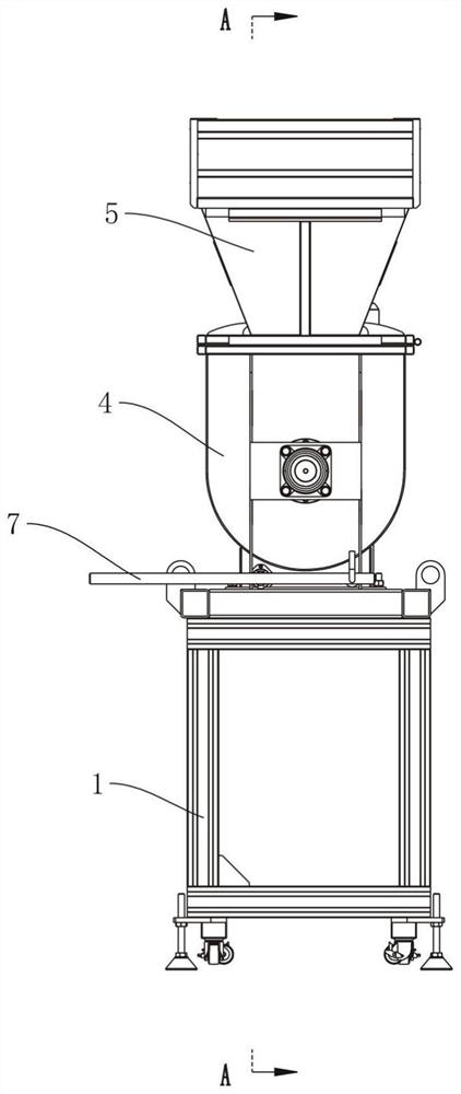 Stirrer for cake making and operation method