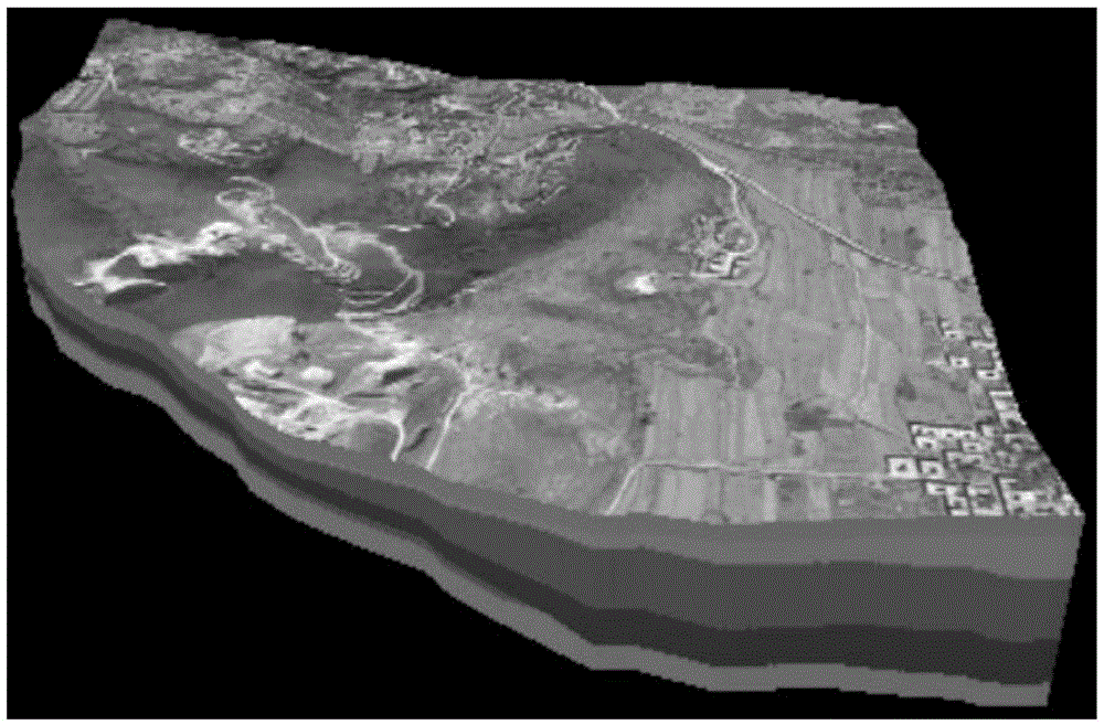 Three-dimensional dynamic visualization method of water inrush of coal seam roof