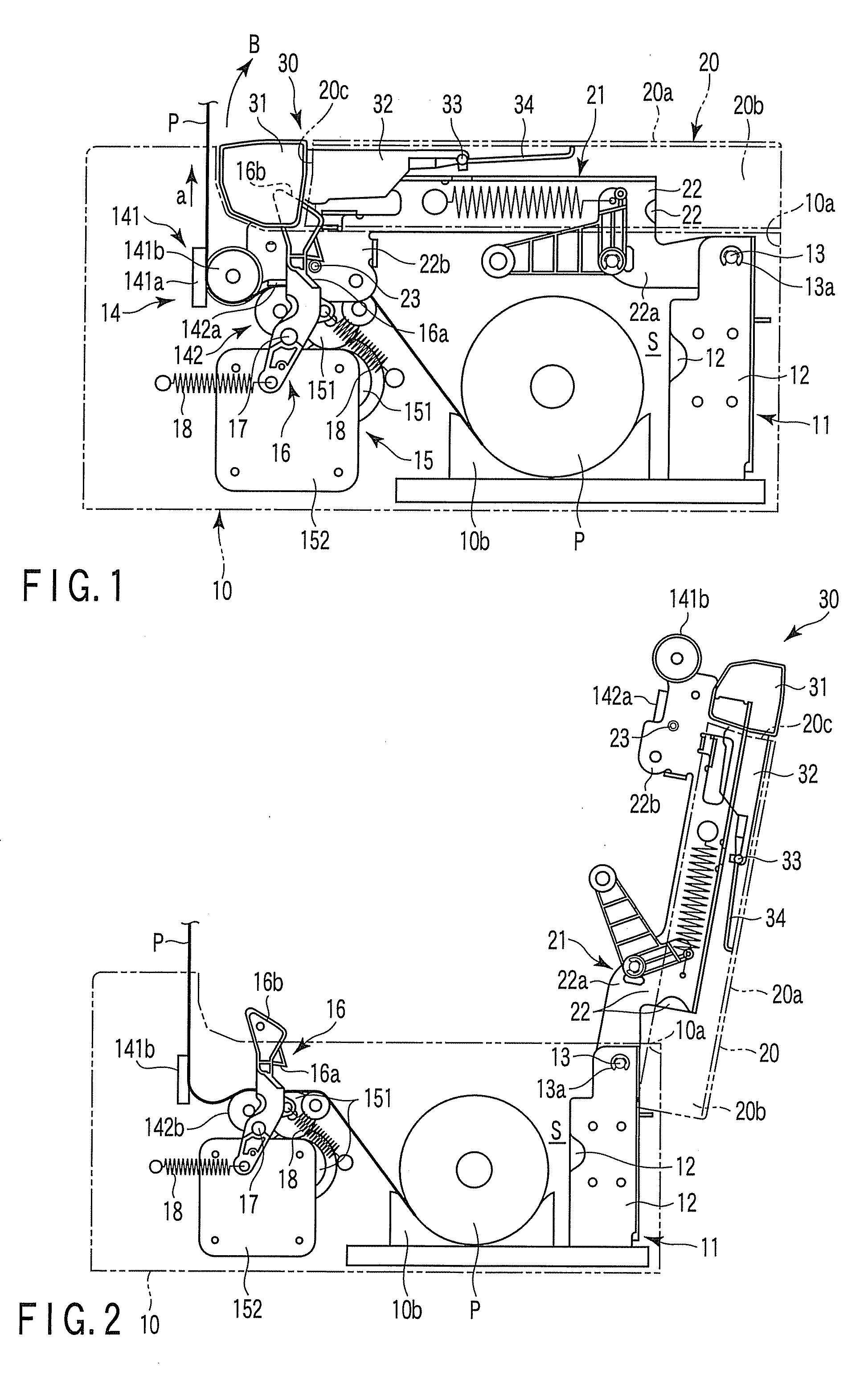 Thermal printer and printing device