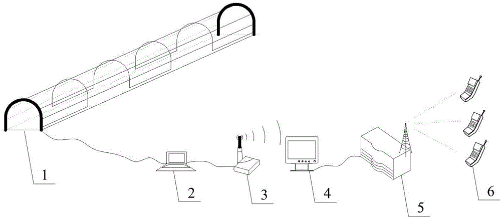 Operation tunnel health monitoring and early warning system and method based on distributed optical fiber sensing