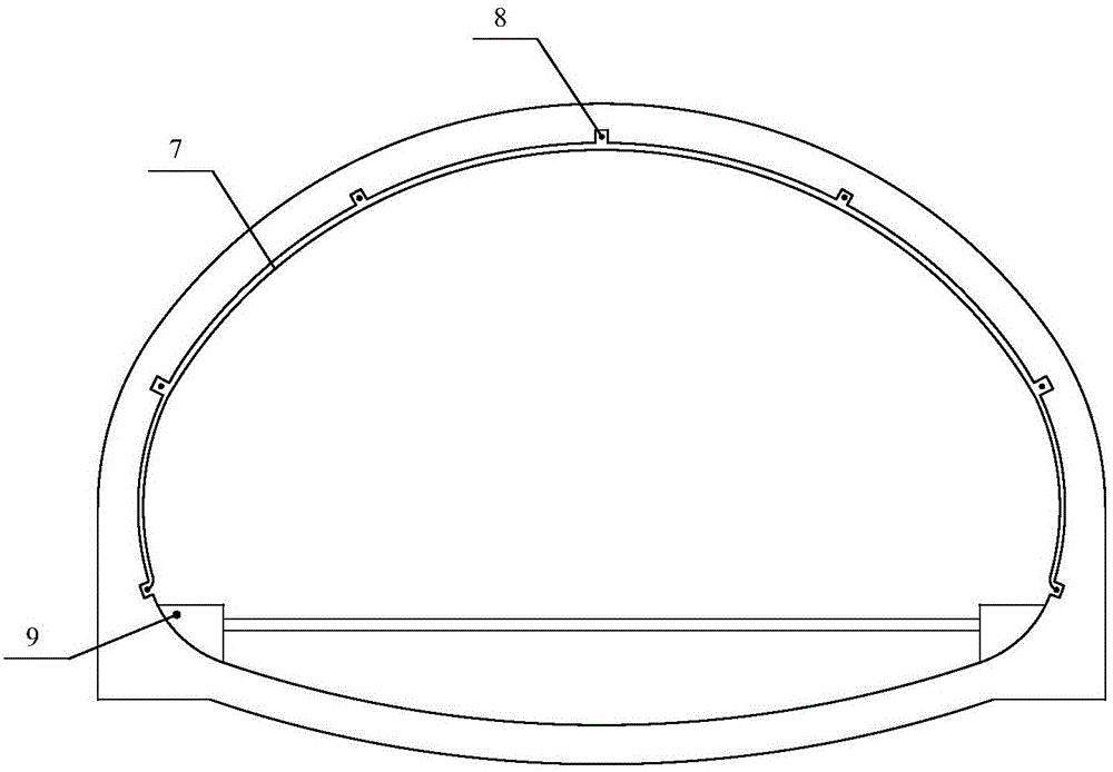 Operation tunnel health monitoring and early warning system and method based on distributed optical fiber sensing