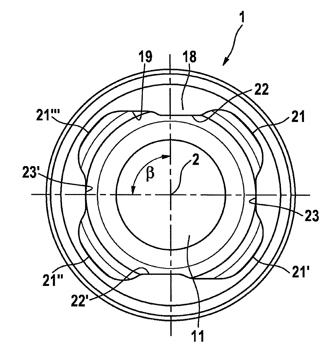 Piston for a brake caliper of a disk brake