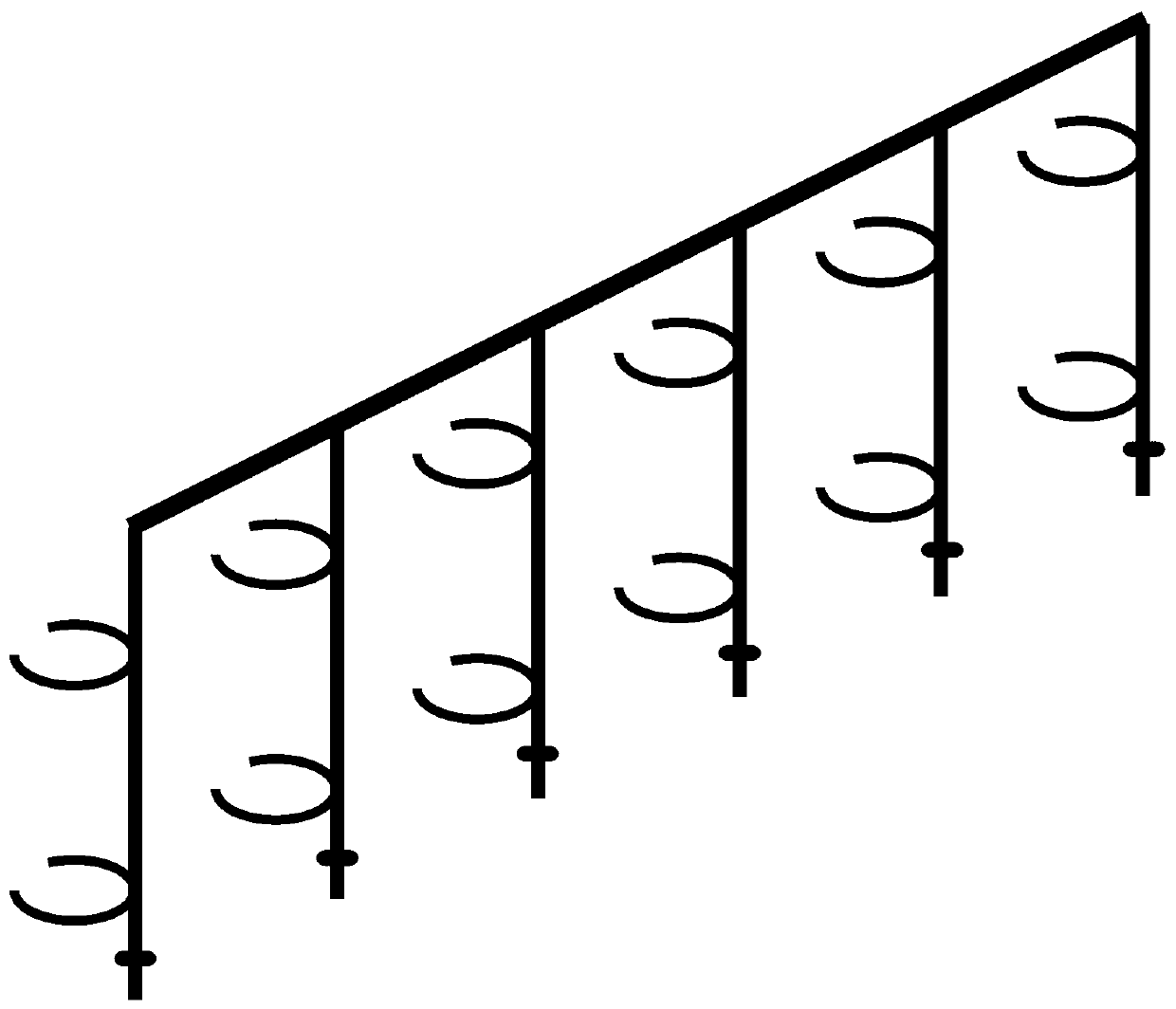 Seed potato mist-spraying cultivation device and method