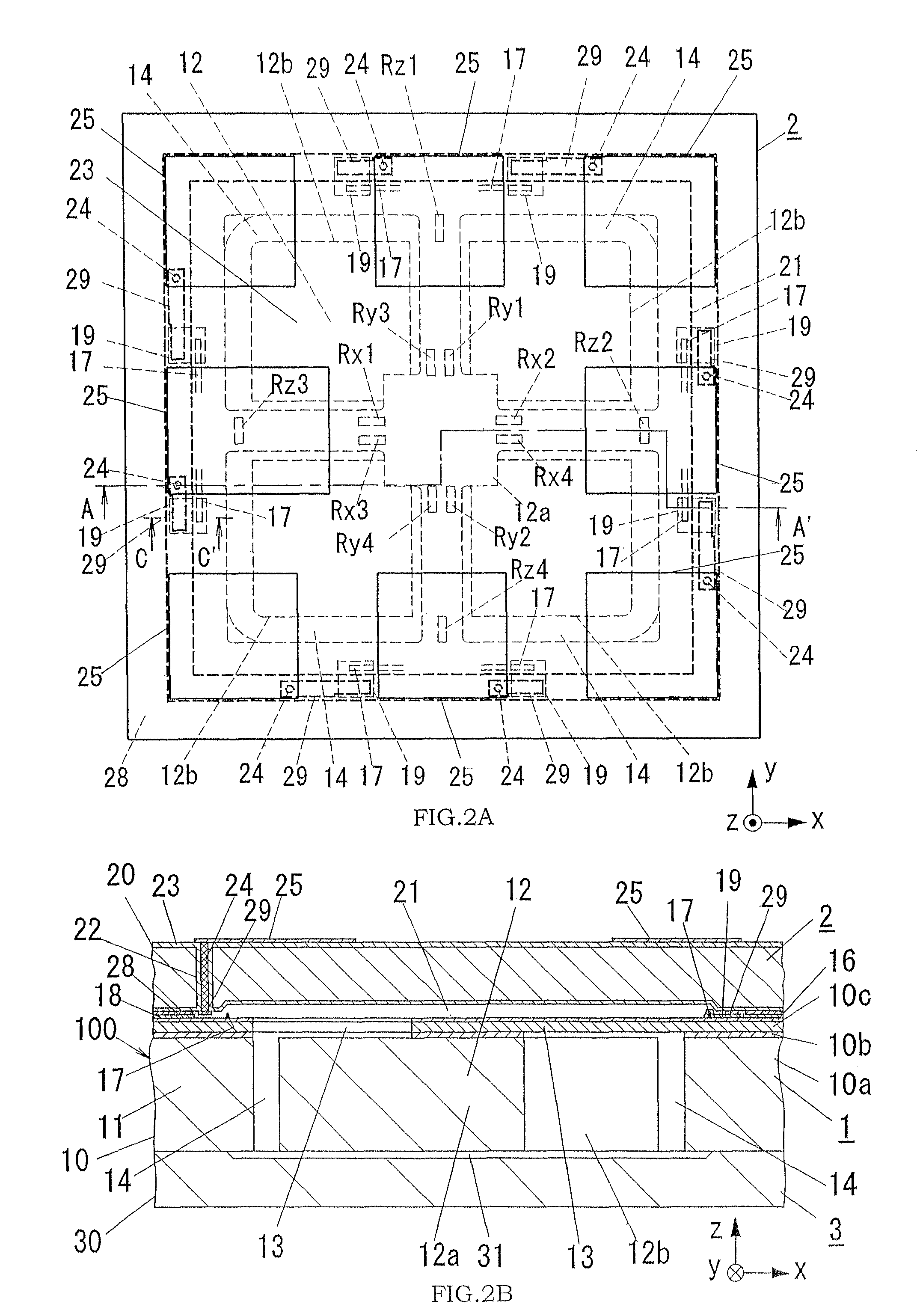 Wafer level package structure, and sensor device obtained from the same package structure